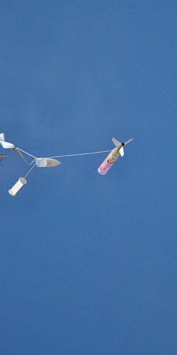 Model na 2,5 Ns - vymet